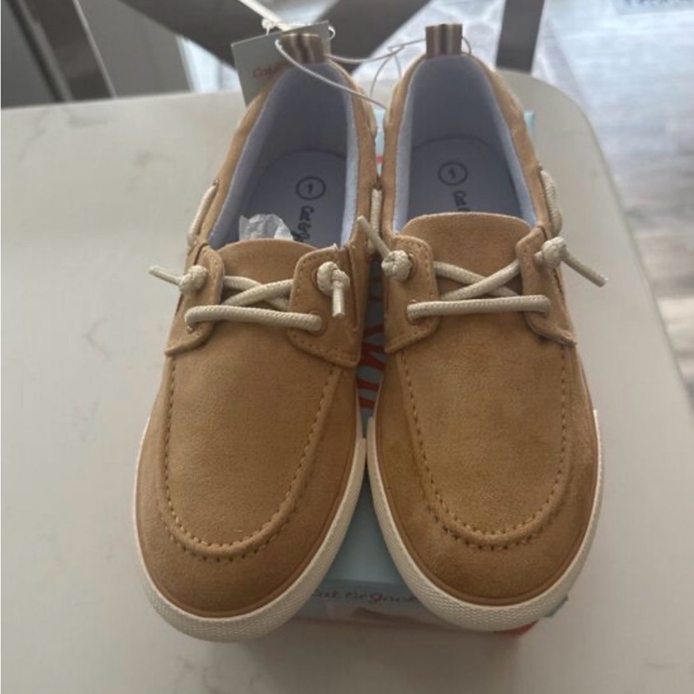 Cat & Jack Tan Slip-On Shoes